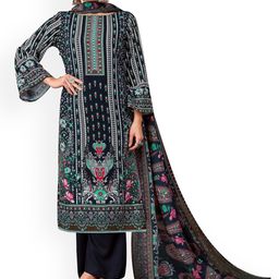 DRAVINAM Trends Printed Unstitched Dress Material-image-40