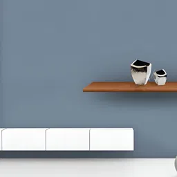 ArtzFolio Printed UV-Resistant Anti-Bacterial Greys Family Light Slate Gray Colour Peel & Stick Wallpaper-image-32
