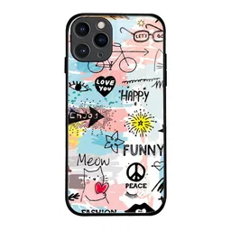 QRIOH Typography Printed iPhone 11 Pro Back Case Mobile Accessories-72