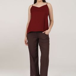 Saltpetre Slip Top With Straight Pants Co-Ords-image-32