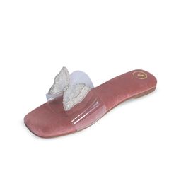 Sana K Luxurious Footwear Women Textured Party T-Strap Flats-image-94
