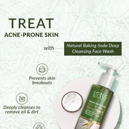 Lotus Botanicals  Deep Cleansing Set Of 2 Baking Soda Face Wash-180 ml each image 2