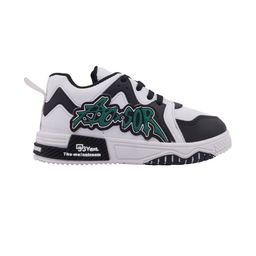 LMG Lifestyle Unisex Kids Woven Design Sneakers-25