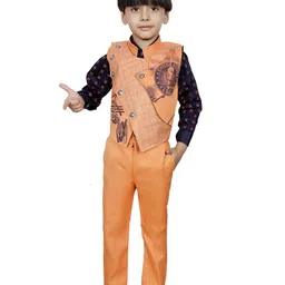 VALUE CREATION Boys Printed Party-Suit-image-11