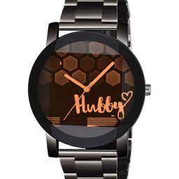 CSAMON Men Printed Dial Analogue Watch Metal Hubby-image-93