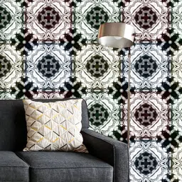 ArtzFolio Printed UV-Resistant Anti-Bacterial Colorful Textile Pattern Peel & Stick Wallpaper-image-58