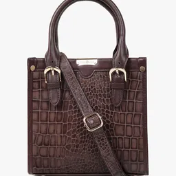 Scrumbler Textured Leather Structured Handheld Bag-34