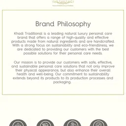 Khadi Traditional Oudh Body Wash For Softening & Smoothening - 200 ml image 4