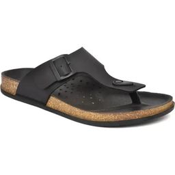 KATENIA Men Black Synthetic Leather Sandals-picture-38