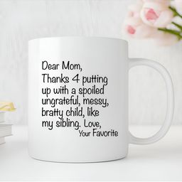 Giftii White & Black Printed Ceramic Glossy Mugs Set of Cups and Mugs image 4