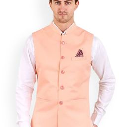 GRACYSHADE Mandarin Collar Cotton Nehru Jacket-picture-54