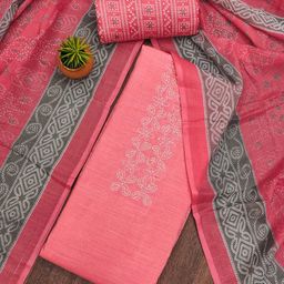 LeeliPeeri Designer Printed Unstitched Dress Material-image-66