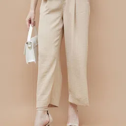 CODE by Lifestyle Women Solid Trousers-image-48
