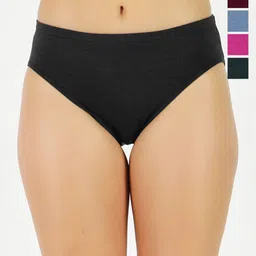 GOTO Solid Pack Of 5 Hipster Briefs-picture-29