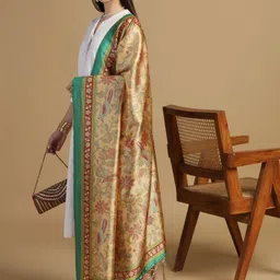Kaizen TEXO FAB Ethnic Motifs Printed Dupatta image 3