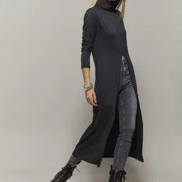 Cool & Sexy High Neck Straight Kurta-image-99