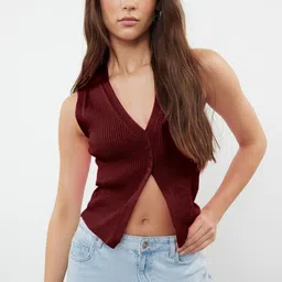 Trendyol V-Neck Waistcoat-picture-47