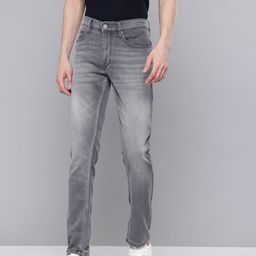Flying Machine Men Slim Tapered Fit Mid-Rise Light Fade Stretchable Jeans-picture-10
