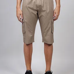 HAUWER Men Mid-Rise Regular Fit Cotton Bermuda-image-91