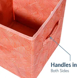 Aura Unisex Orange Set of 3 Regular Multi-Utility Organisers image 5