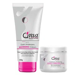 Qraa Set Of 2 Dark Underarm Whitening Cream- 100 g & Underarm Color Correction Mask- 250 g-19