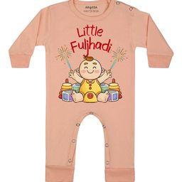 Arvesa My First Diwali Printed Bodysuit-image-91