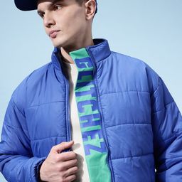 glitchez Oversized Padded Jacket With Brand Logo Detail-picture-10
