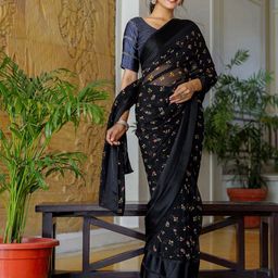 Mitera Floral Ready to Wear Saree-picture-42