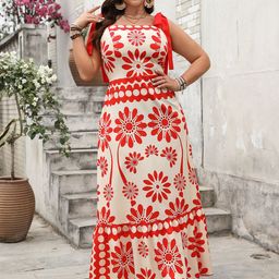 StyleCast Curve Women Floral Printed Maxi Dress-picture-44