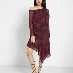 SF JEANS by Pantaloons Print One Shoulder Sheath Midi Dress-image-77