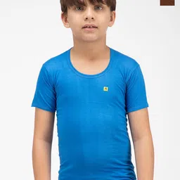 AMUL COMFY Pack of 2 Boy Cotton Innerwear Vest AC-CSRNS-VE-ASST2-60-2PC-image-60