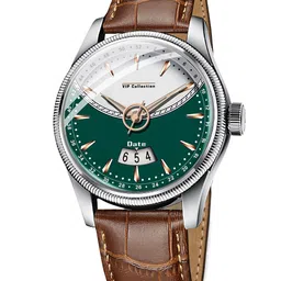 DOUBLERUN Men Dial & Leather Straps Analogue Multi Function Watch H05N9022 image 4
