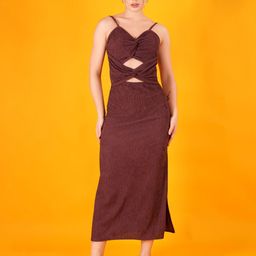 clobug Crepe Sheath Maxi Dress-picture-23