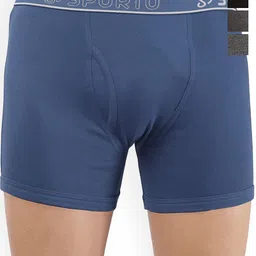 Sporto by Macho Pack Of 4 Mid-Rise Short Trunks-picture-15