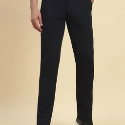 Cantabil Men Comfort Regular Fit Chinos Trousers-image-80