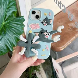 CASE CREATION Cartoon Characters Printed iPhone 14 Pro Bumper Case Mobile Accessories image 5