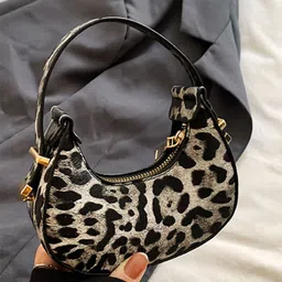 HAUTE SAUCE by Campus Sutra Women Animal Printed Leather Structured Hand Bag-image-31