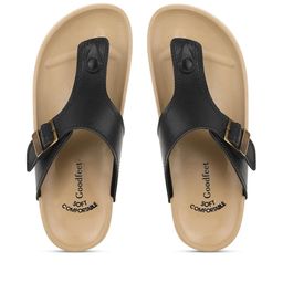 Goodfeet Men Black Sandals-image-38