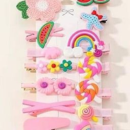 DIVASTRI Women Pack Of 14 Alligator Hair Clip-image-72