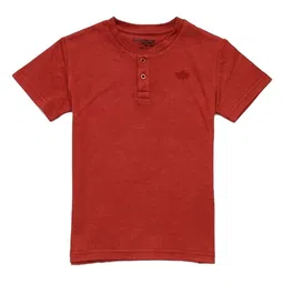 Gini and Jony Boys High Neck Applique T-shirt-image-69