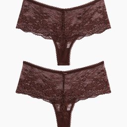 H&M 2-Pack Lace Thong Briefs-image-82