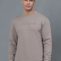 Red Tape Men Ribbed Pullover Sweatshirt-picture-34