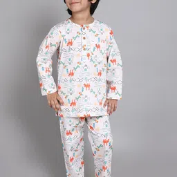 Little Clothings Unisex Kids Printed Night suit-picture-54