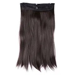 Milano Treasures Straight Clip-in Hair Extensions - Dark Brown-image-97
