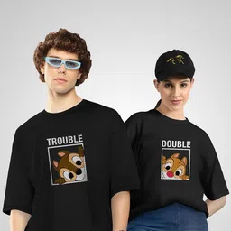 BAESD Unisex 2 Drop-Shoulder Sleeves Twistform T-shirt-image-18
