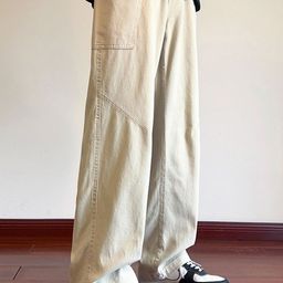 KPOP Men Relaxed Trousers-picture-49