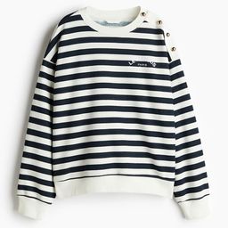 H&M Text-motif sweatshirt-13