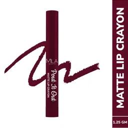 MILA BEAUTE Pout It Out Matte Lip Crayon Lipstick - 1.25 g Tiana 104-3