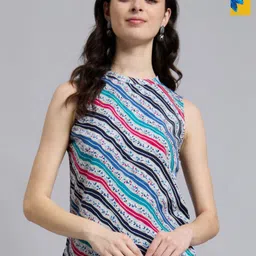 THE FAB FACTORY Women Pack of 2 Striped Top-picture-48