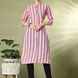 GLOWWORLD Women Printed Floral Handloom Kurta-picture-58